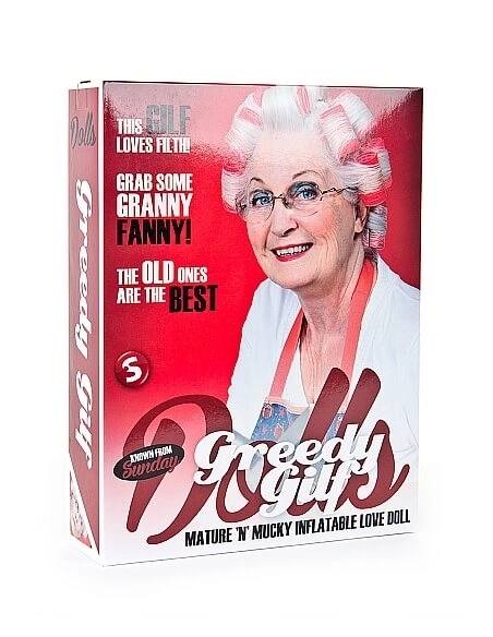 Greedy Gilf - realistická nafukovacia panna - životná veľkosť