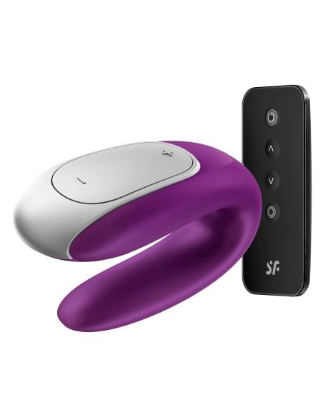 Satisfyer - párový vibrátor - ovládanie cez aplikáciu - fialový