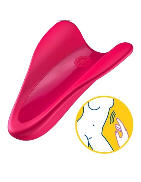 Satisfyer High Fly - nabíjateľný klitorálny vibrátor - vodotesný - ružový