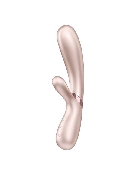 Satisfyer - vibrátor s vyhrievaním - ovládateľný cez aplikáciu - strieborný