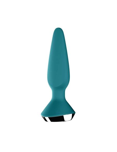 Satisfyer - análny vibrátor s diaľkovým ovládaním - zelený