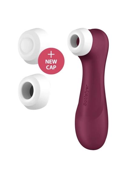 Satisfyer Pro 2 Gen3 - stimulátor klitorisu na vlny - nabíjateľný - červený