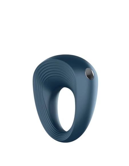 Satisfyer Power Ring - vibračný erekčný krúžok - vodotesný - sivý