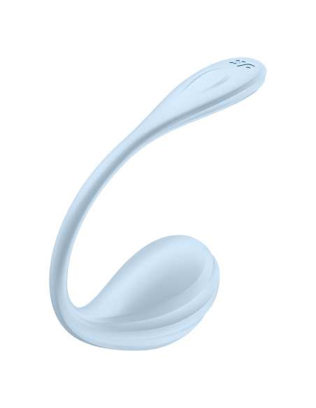 Satisfyer - vibračné vajíčko s aplikáciou - modré