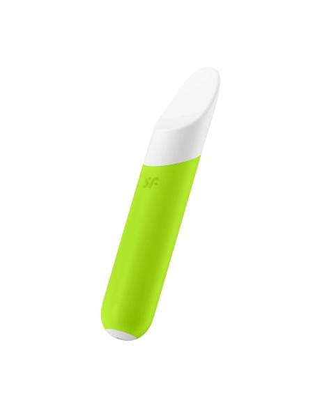 Satisfyer - vibračný mini stimulátor klitorisu - vodotesný - zelený
