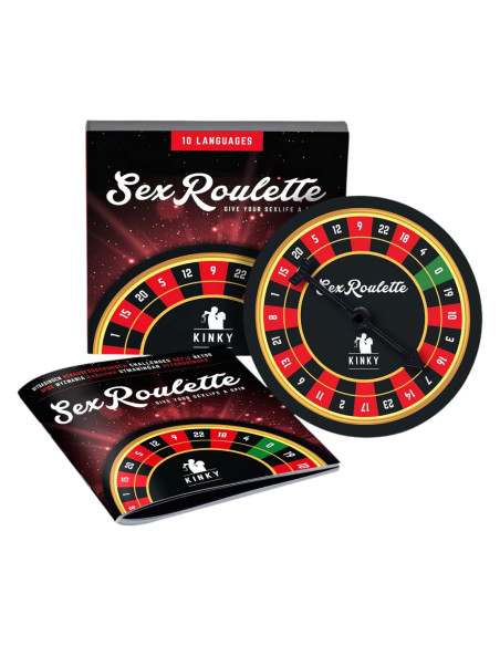 Sex Roulette Kinky - erotická spoločenská hra - 10 jazykov