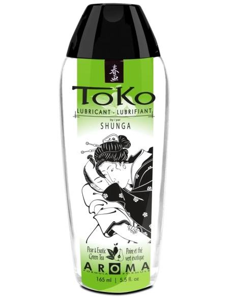 Shunga Toko - lubrikant na vodnej báze - hruška zelený čaj - 165ml