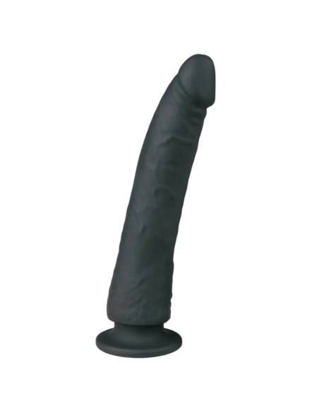 Easytoys - realistický dildó s prísavkou - silikón - 21 cm - čierny
