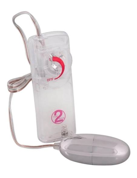 You2Toys - Strieborné hviezdne vibračné vajíčko