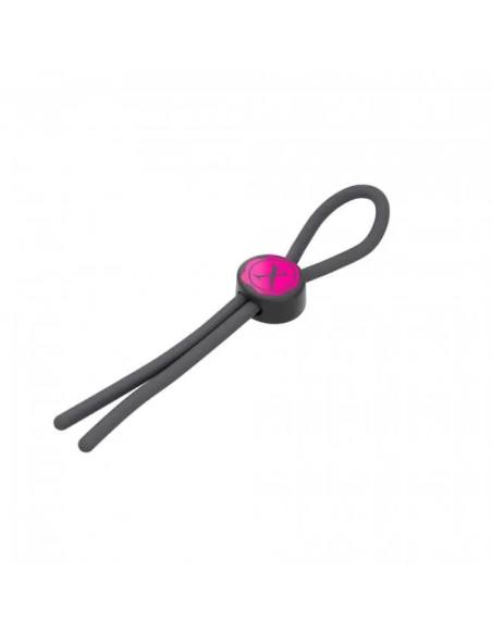 Dorcel Mr. Dorcel - nastaviteľný erekčný krúžok - silikón sivý