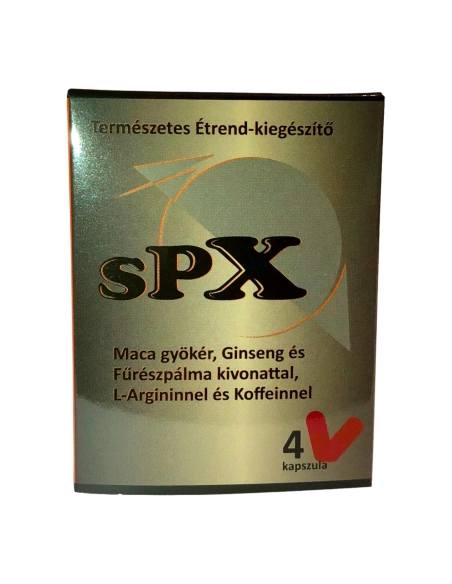 SPX - doplnok stravy pre mužov - 4 kapsuly