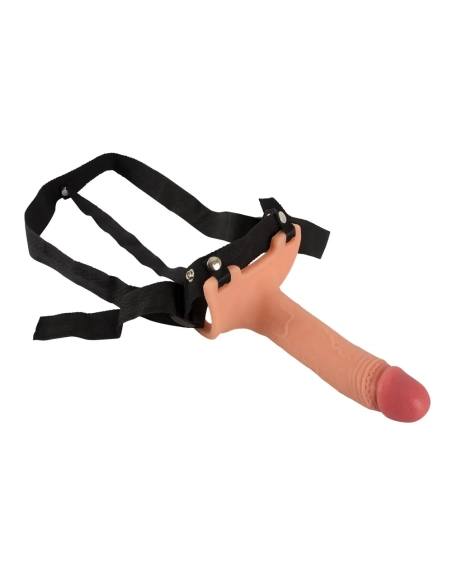 Realistixxx - dutý pripínací penis - realistický tvar - telová farba