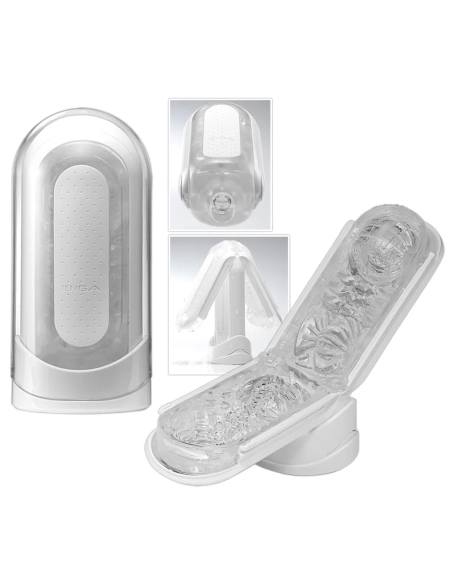 TENGA Flip Zero - masturbátor pre mužov - super stimulácia - biely