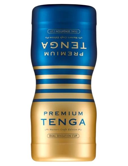 TENGA Premium Dual Sensation - jednorazový masturbátor