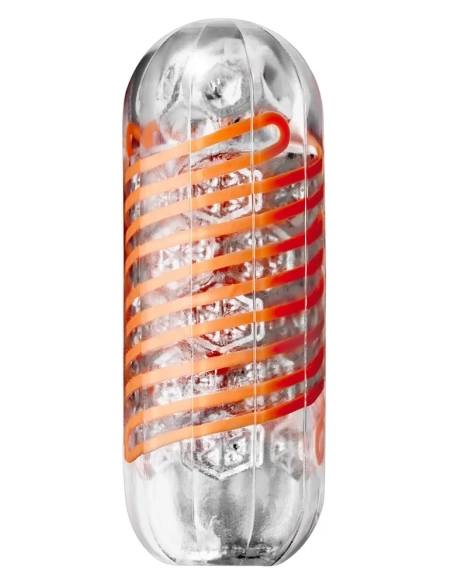 TENGA Spinner Hexa - masturbátor - priehľadný