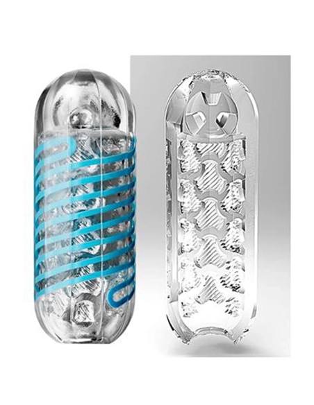 TENGA Spinner Tetra - masturbátor - priehľadný