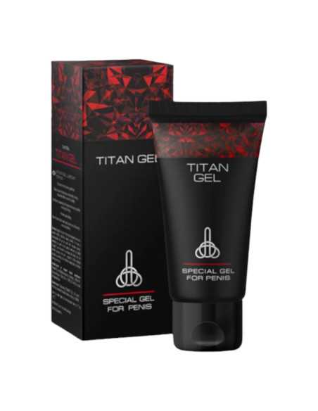 Titan Gel - krém na zväčšenie penisu a podporu erekcie - 50 ml