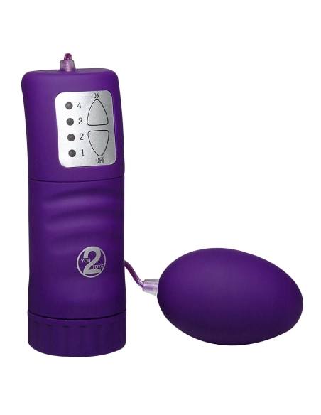 You2Toys - Velvet jemný vibračný vajíčko (fialové)