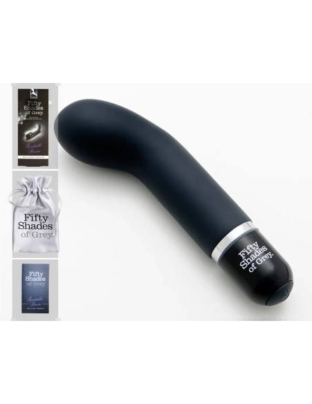 Fifty Shades of Grey - vibrátor na G-bod - sivý
