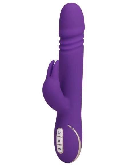 Vibe Couture Rabbit Skater - Zajačí vibrátor s krúživým pohybom (fialový)