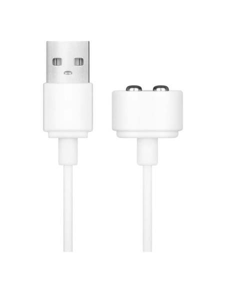 Womanizer - USB nabíjací kábel magnetický - biely