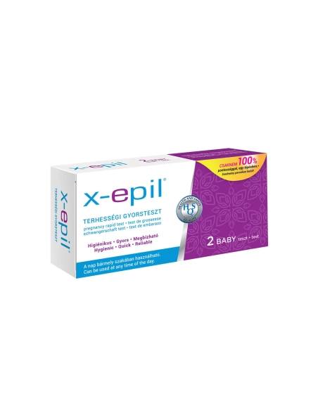X-Epil - tehotenský rýchlotest - 2 kusy