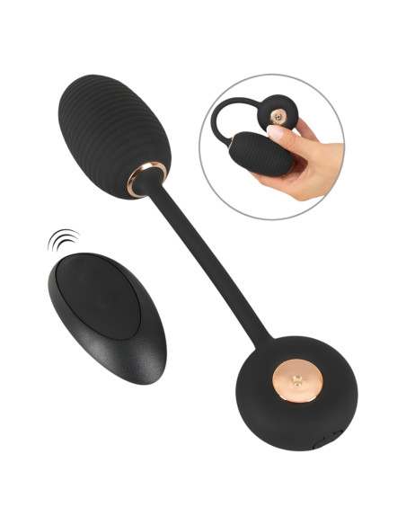 You2Toys Intense RC - vibračné vajíčko (čierne)