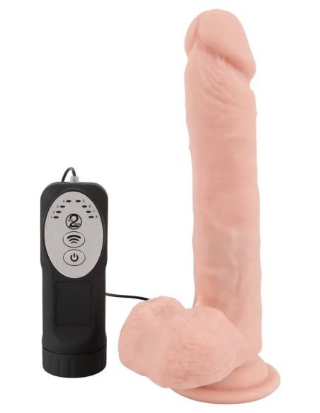 Medical Thrusting - vibrátor s prísavkou - pohyblivý