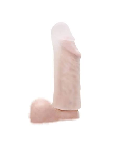 You2Toys - hrubý návlek na penis (biely)