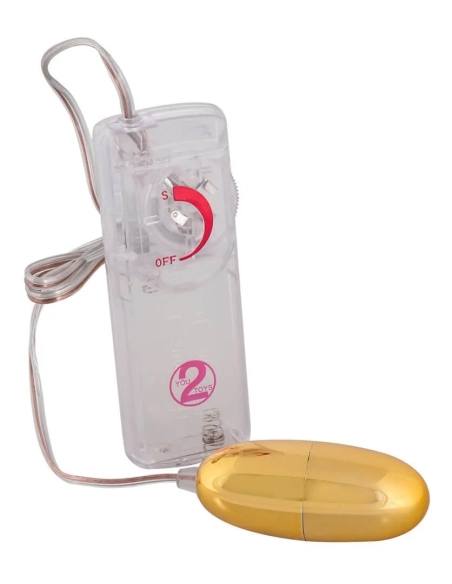 You2Toys - vibračné vajíčko - zlaté
