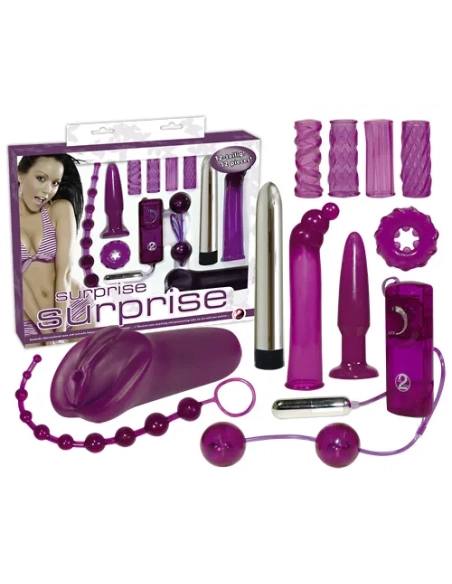 You2Toys - Vibračný set - erotické prekvapenie - 12 dielov