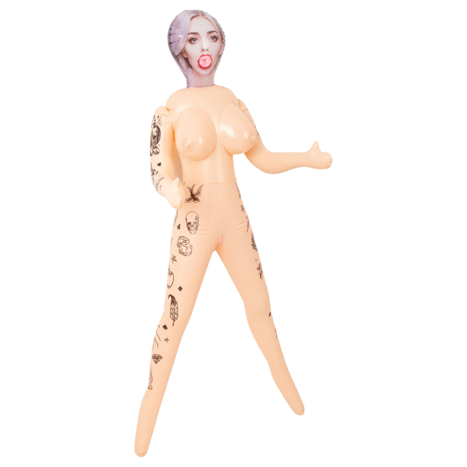 You2Toys - nafukovacia tetovaná sexuálna bábika