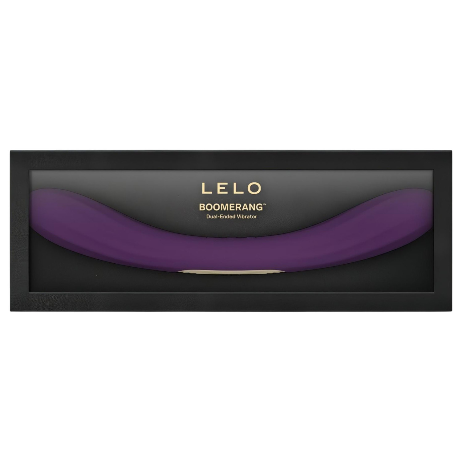 LELO Boomerang - obojstranný vibrátor (fialový)