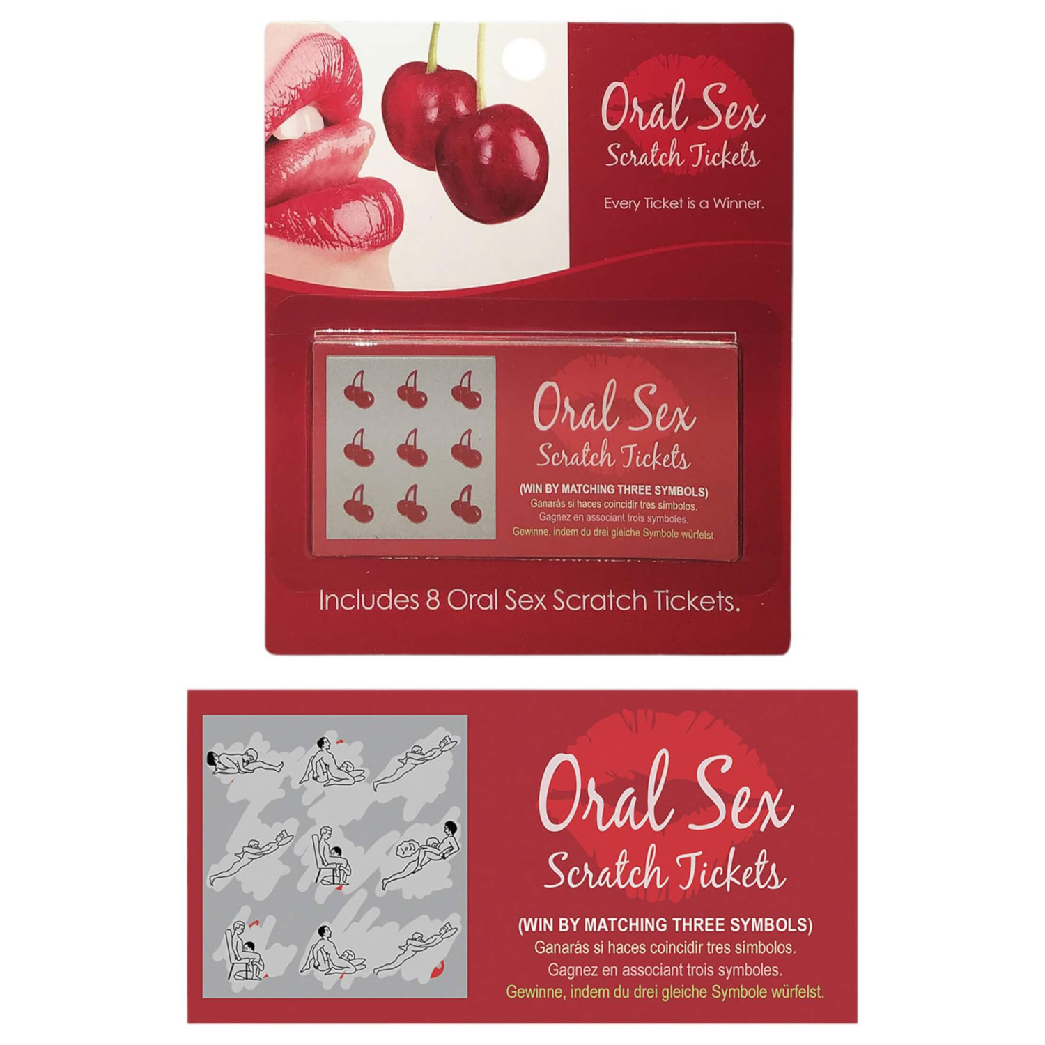 Kheper Games - orálny sex stieracie losy - 8 ks