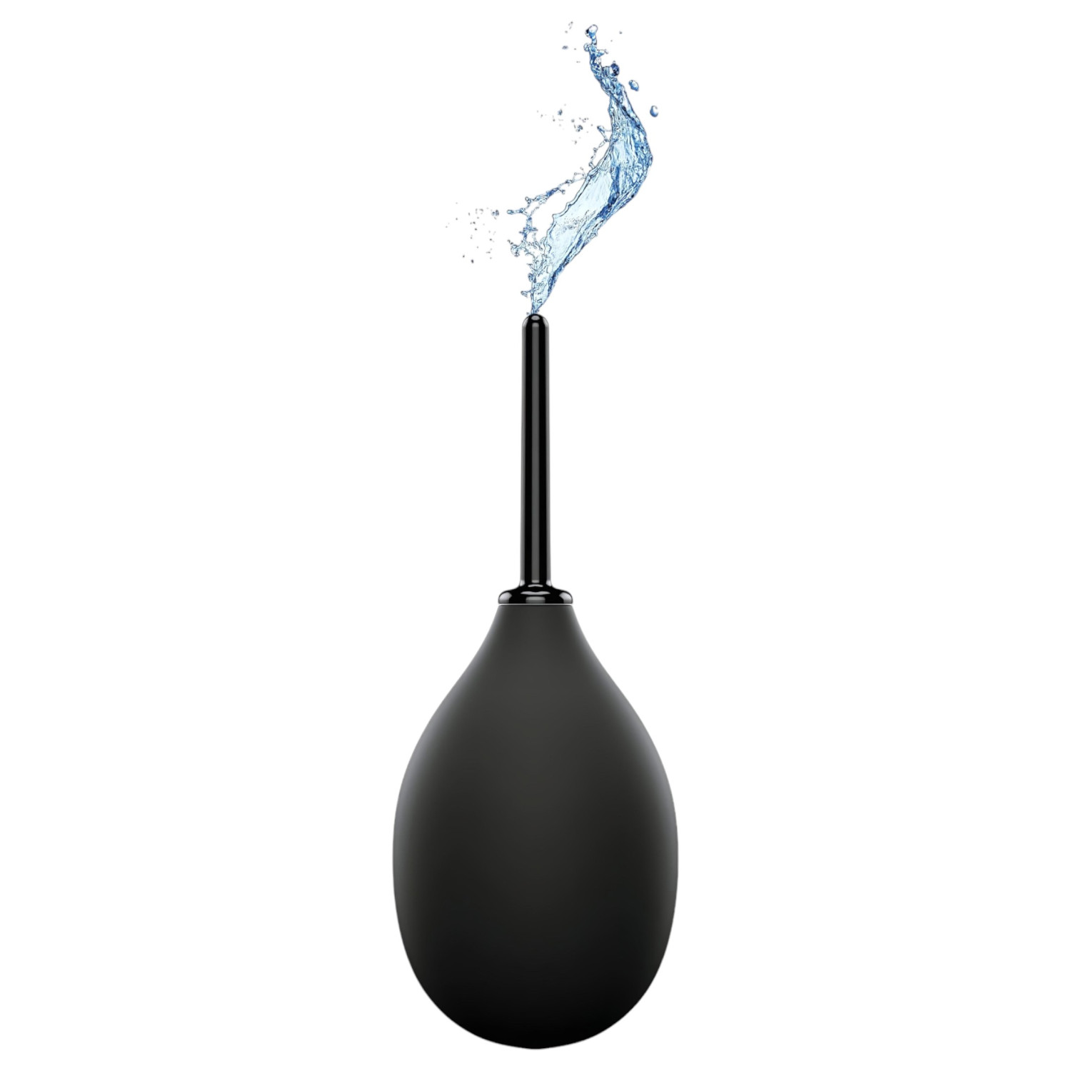 Perfect Fit Ergoflo Impulse - análna a intím sprcha - čierna