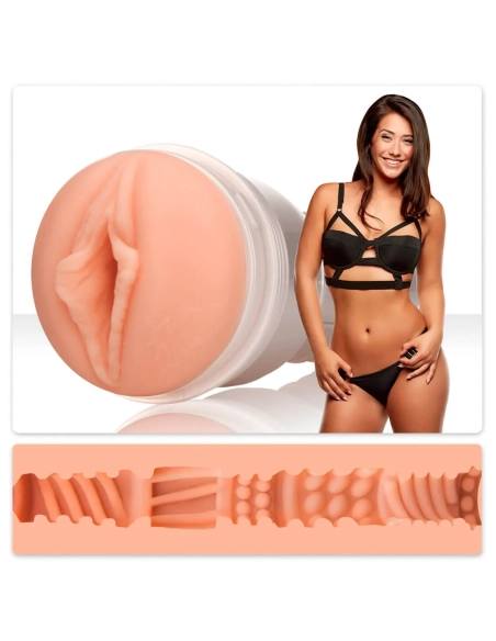 Fleshlight Eva Lovia Sugar - masturbátor - realistická vagína - telová farba