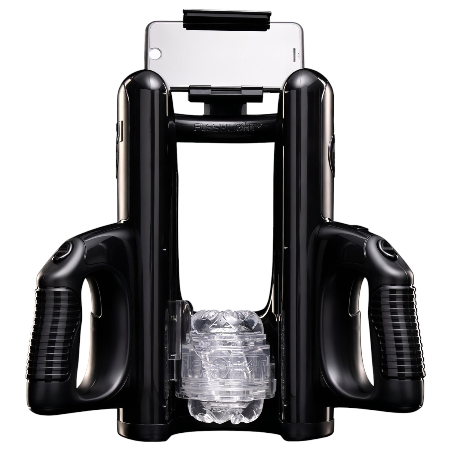 Fleshlight - masturbátor adaptér - Quickshot Launch - čierny