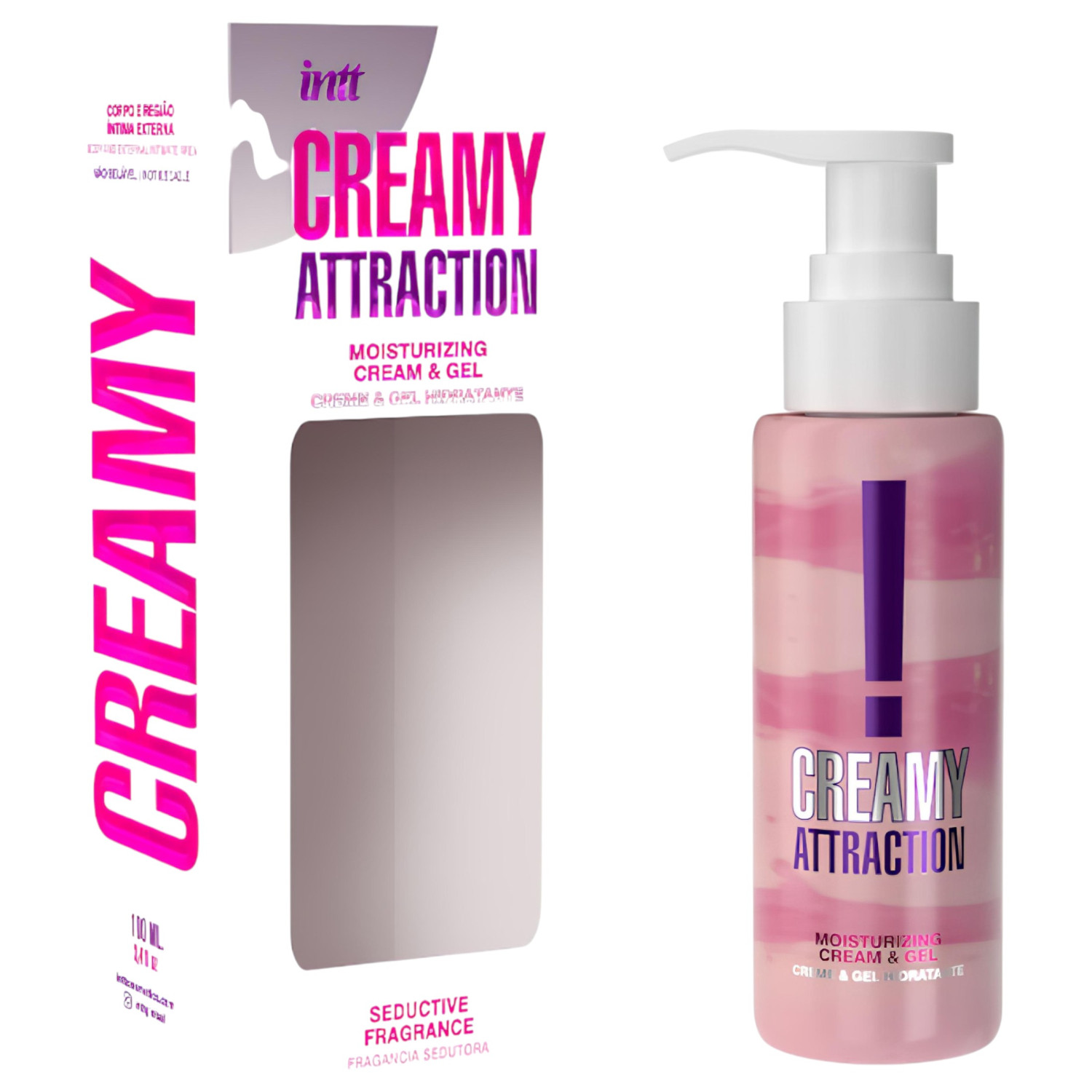 intt Creamy Attraction Seduction - afrodiziakálny krém-gél (100 ml)