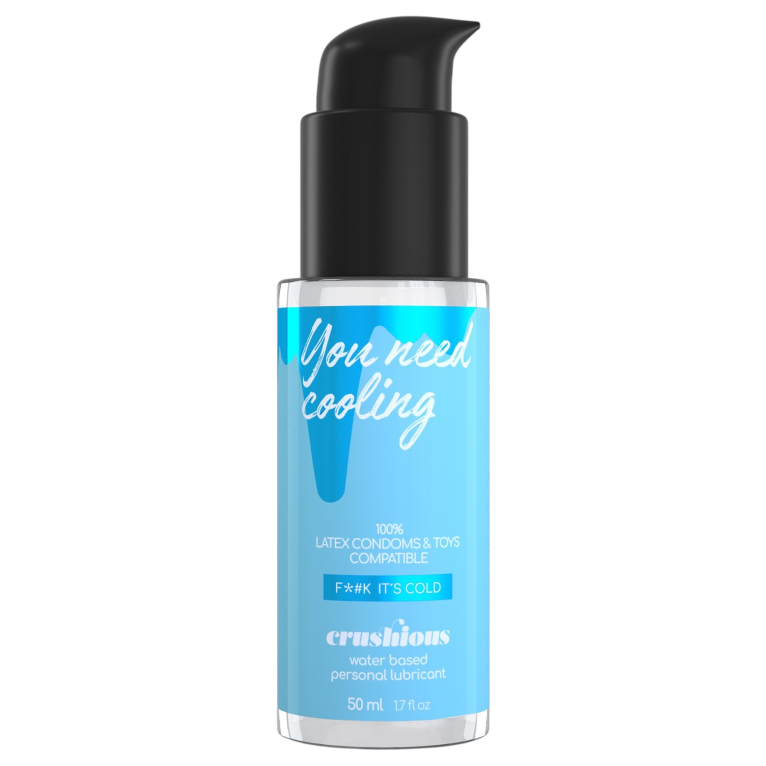 Crushious - osviežujúci lubrikačný gél na vodnej báze (50 ml)