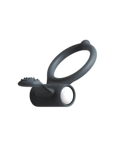 Dorcel Power Clit - vibračný krúžok na penis (čierny)