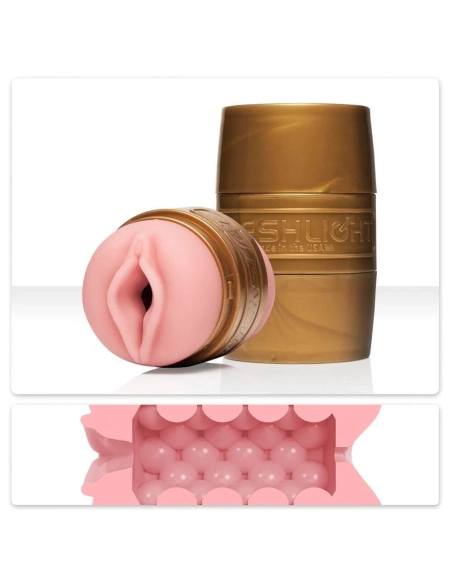 Fleshlight - masturbátor Quickshot Stamina Training - vagína a anál - ružová