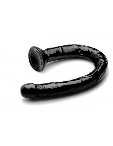 Hosed Anal Snake 19 - análny dildo s prísavkou - čierny