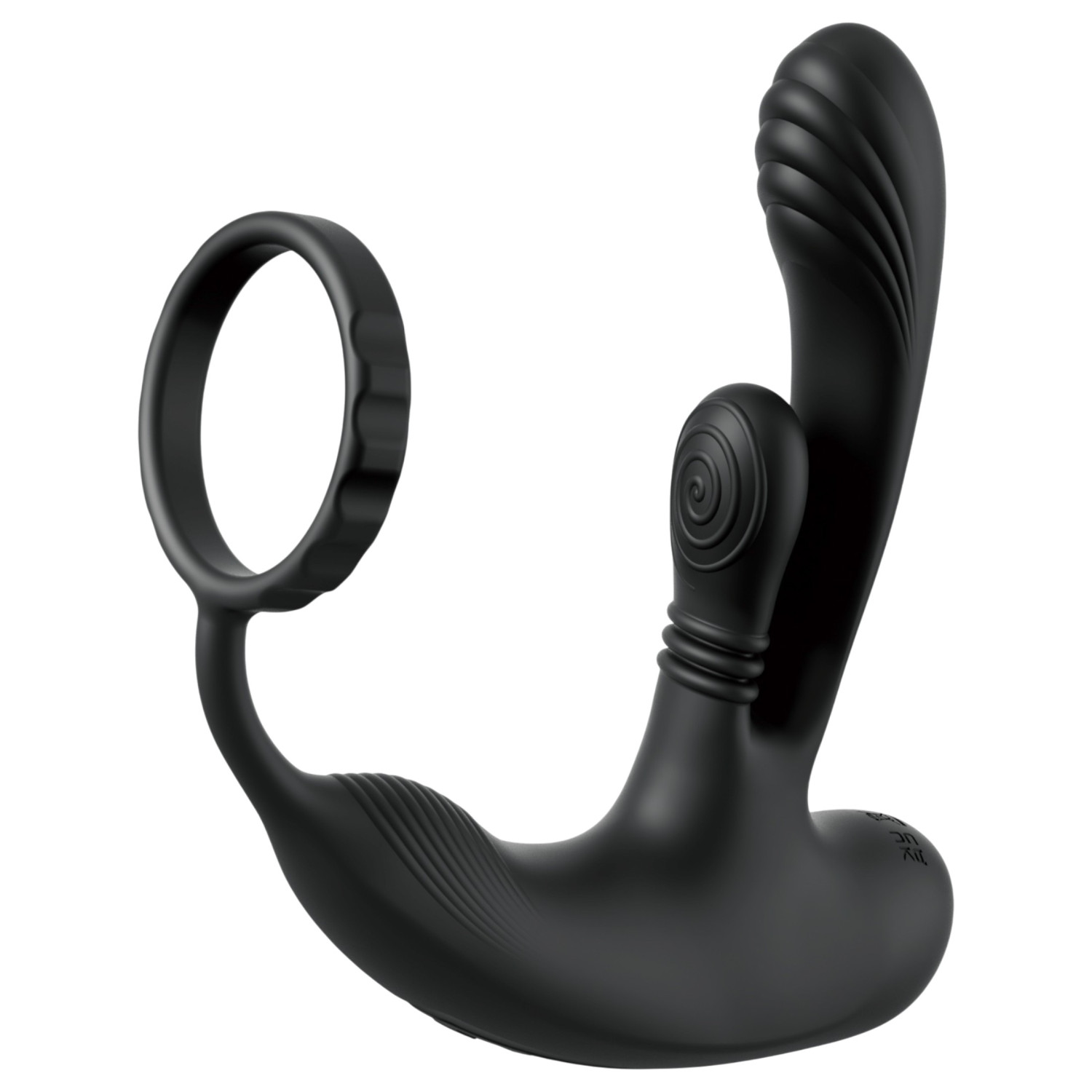Anal Fantasy Ass-Gasm IntiMotion - análny a prostatický vibrátor (čierny)