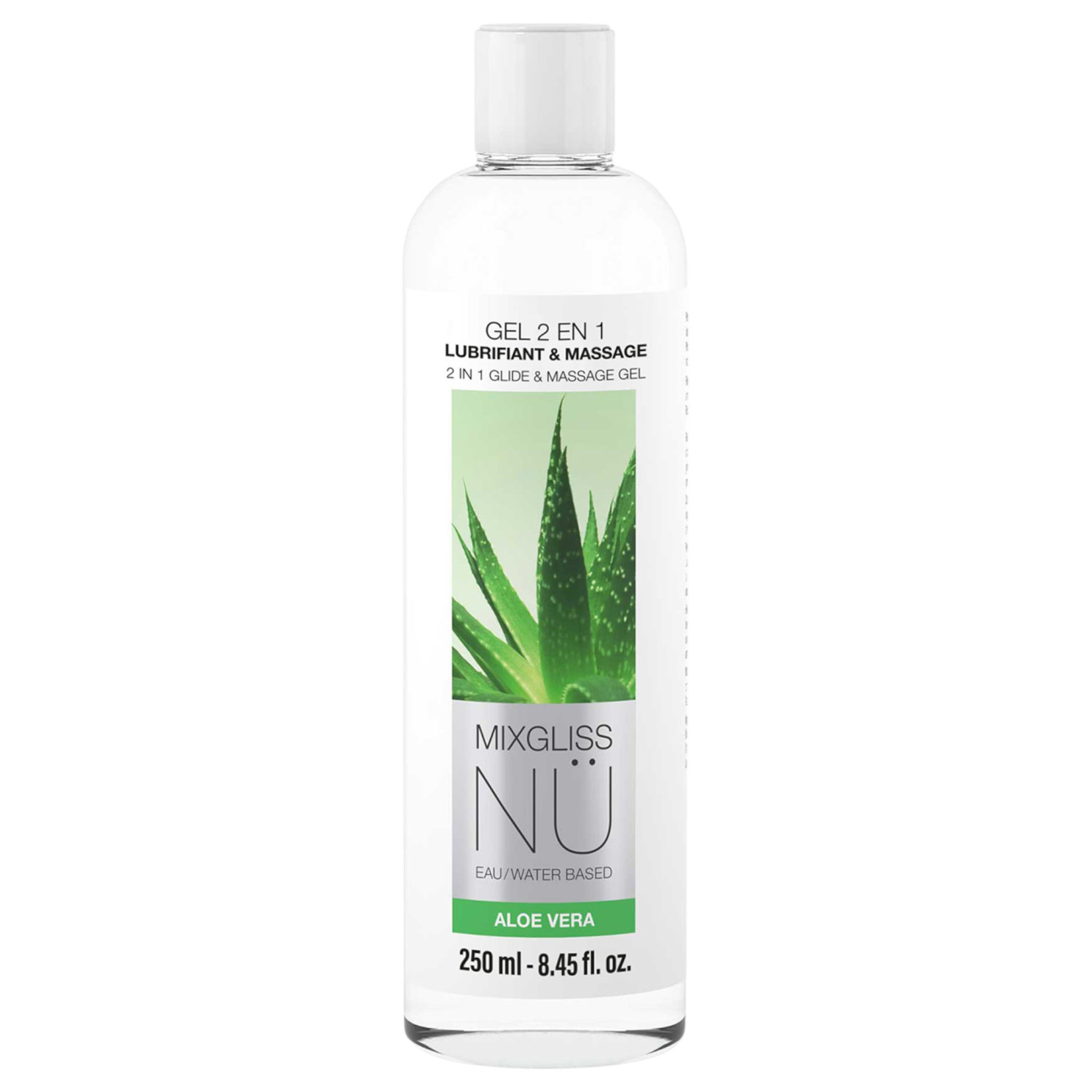 Mixgliss Nu Aloe Vera - nuru masážny gél a lubrikant (250 ml)