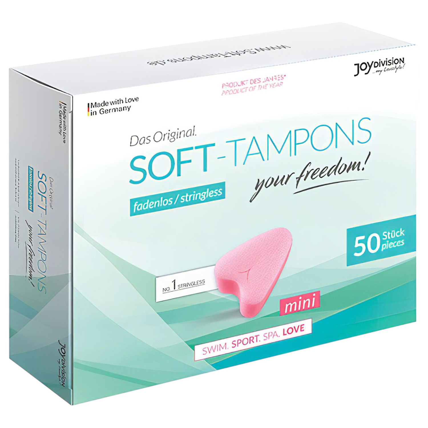 Joydivision Soft-Tampons mini - tampóny bez šnúrky (50 ks)