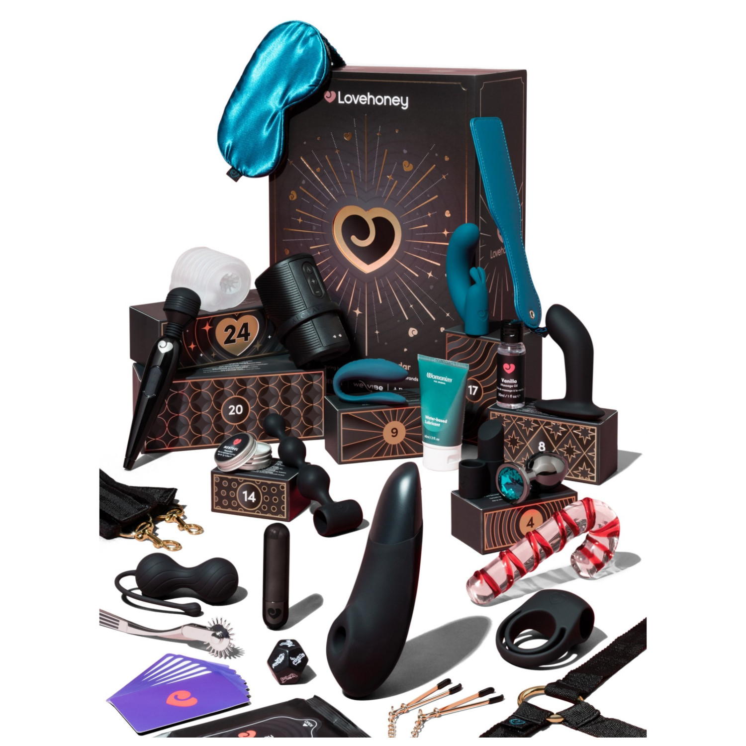 Lovehoney Luxury - erotický adventný kalendár - 2026 (24-dielny)