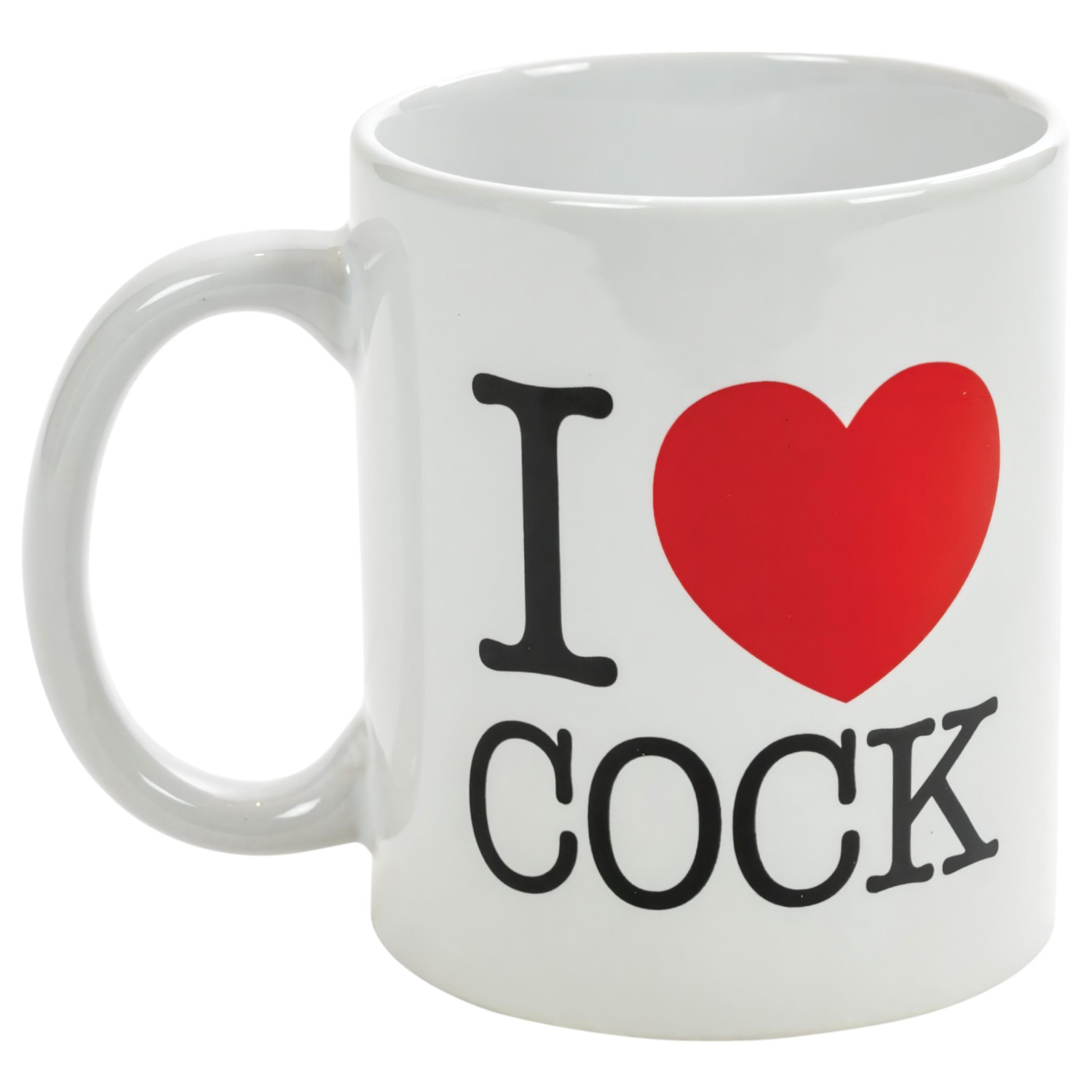 I Love Cock - hrnček