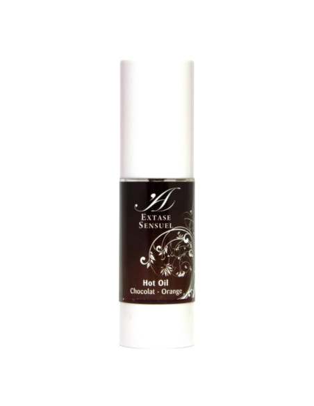 Extase Sensuel - hrejivý masážny olej - pomaranč čokoláda - 30 ml