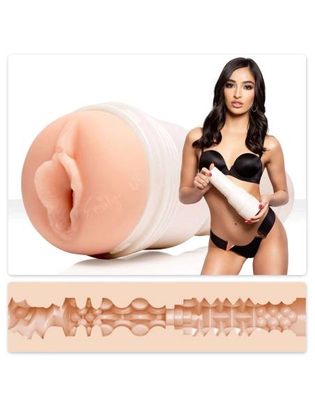 Fleshlight - masturbátor pre mužov - realistická vagína - telesná farba