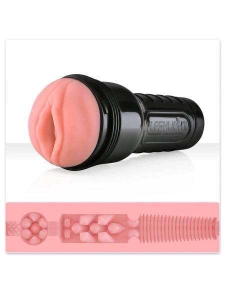 Fleshlight Pink Lady Destroya - realistická umelá vagína v puzdre - telová